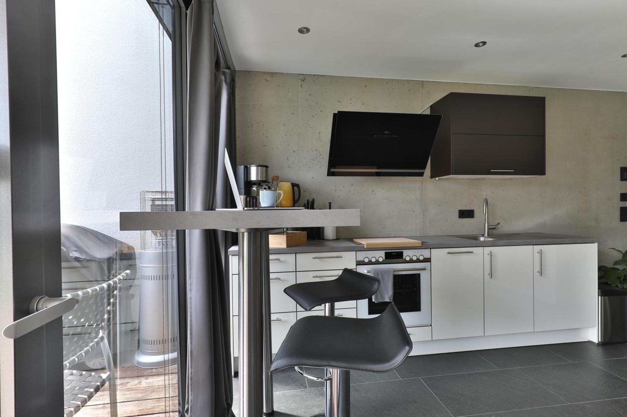 Modernes Studio-Apartment ゲルストホーフェン エクステリア 写真