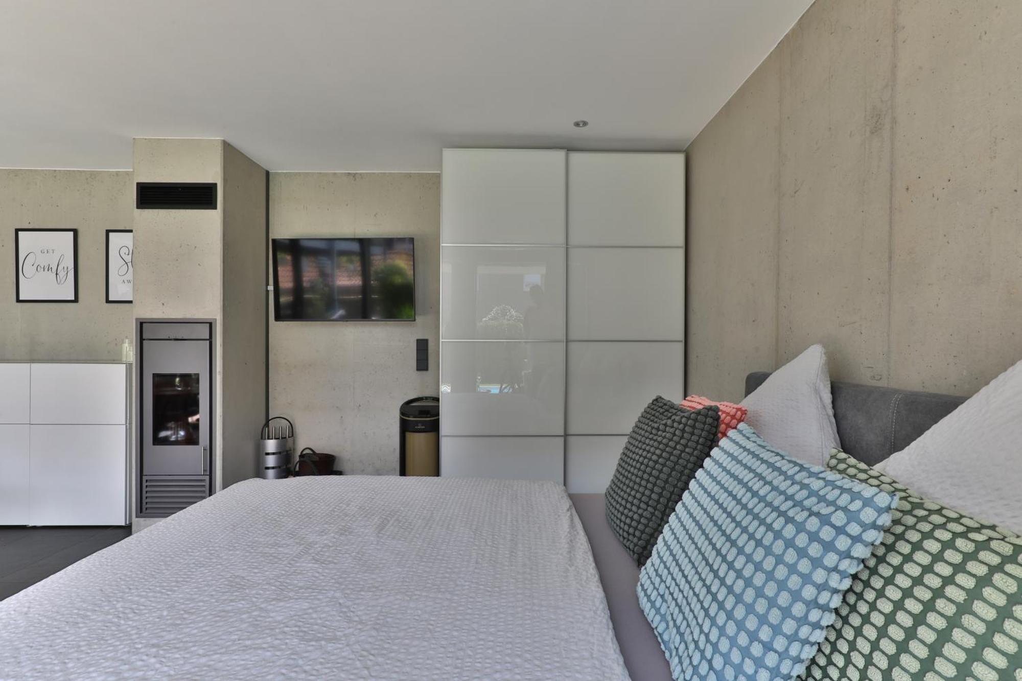 Modernes Studio-Apartment ゲルストホーフェン エクステリア 写真